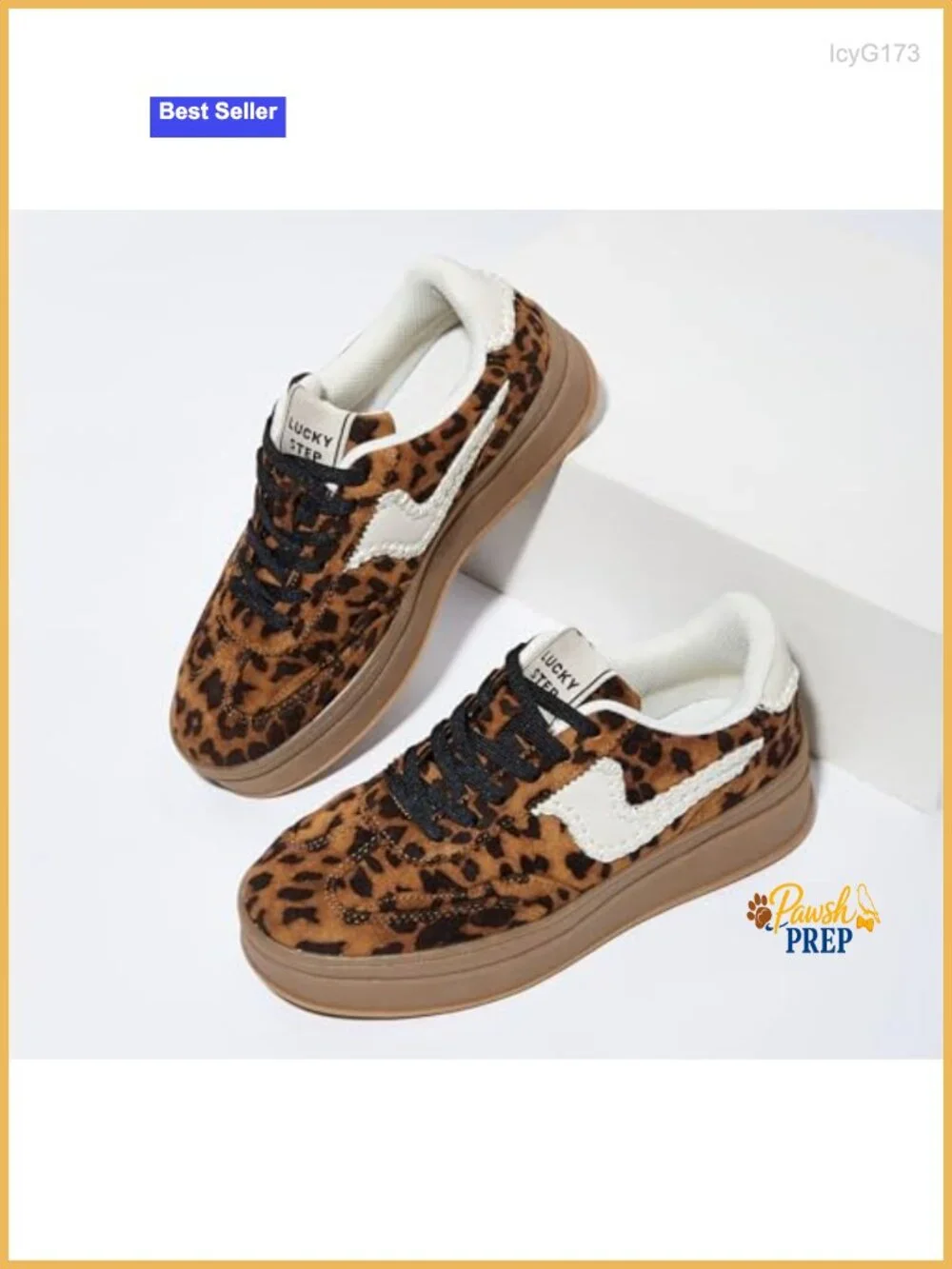 Platform Fashion Sneakers Thick Sole Suede Genuine Leather Classic Gum Sole Low